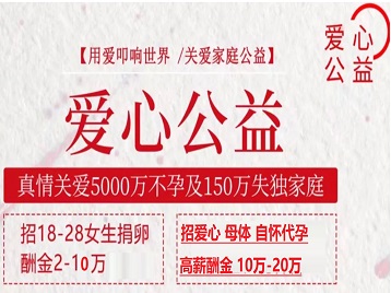 莱州捐卵助孕生子 爱心志愿者招募